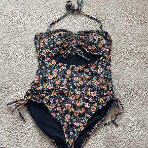 Floral Women's One Piece Swimsuit